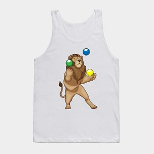 Lion Juggler Juggle Tank Top